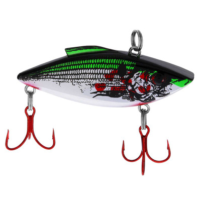 Bill Lewis Mini Trap Rat-L-Trap Chrome Bleeding Shad