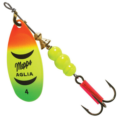 Mepps Plain Aglia Spinner Hot Firetiger
