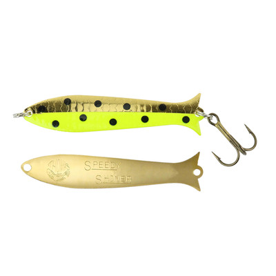 Thomas Speedy Shiner Spoon Gold/Chartreuse