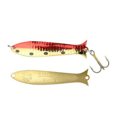 Thomas Speedy Shiner Spoon Gold/Red-Dots