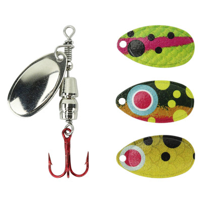 Hofmann's Easy Clip & Spin Spinner Lure | Trout Skinz II; 1/8 oz. | FishUSA