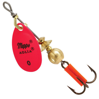 Mepps Plain Aglia Spinner Hot Pink