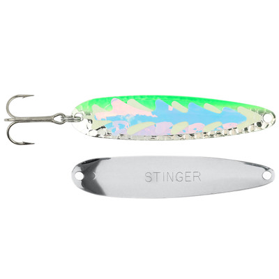 Michigan Stinger Standard Spoon Exclusive Color - UV Green Alewife