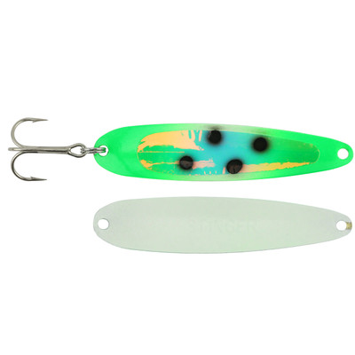 Michigan Stinger Standard Spoon Exclusive Color - UV Granny Smith