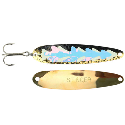 Michigan Stinger Standard Spoon Exclusive Color - UV Gold Alewife