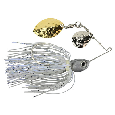 Accent Subtle Series Spinnerbait - Colorado/Turtle Blue Glimmer