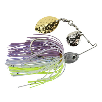 Accent Subtle Series Spinnerbait - Colorado/Turtle Purple Crush