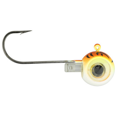 Fish Daddy GloEye Jig Orange Glow Tiger