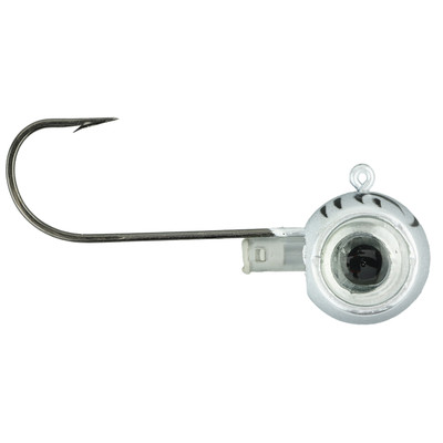 Fish Daddy GloEye Jig Silver Glow Tiger