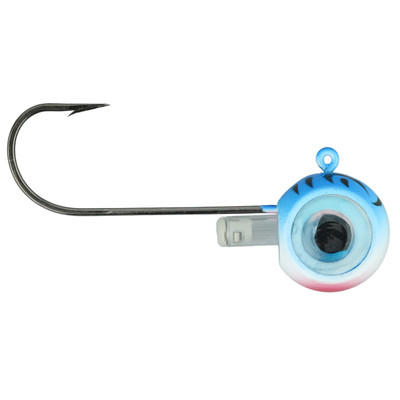 Fish Daddy GloEye Jig Blue Glow Tiger