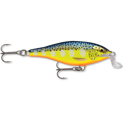 Rapala Shallow Shad Rap Hot Steel