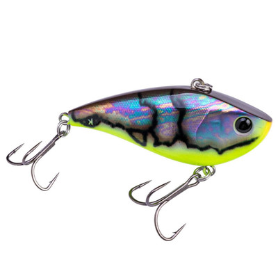 Booyah Baits One Knocker Lipless Crankbait Graffiti Chartreuse Craw