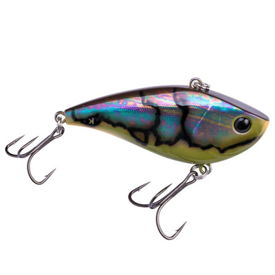 Booyah Baits One Knocker Lipless Crankbait Graffiti Olive