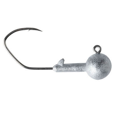 YUM FF Sonar Jig Heads - Size #3/0 Raw