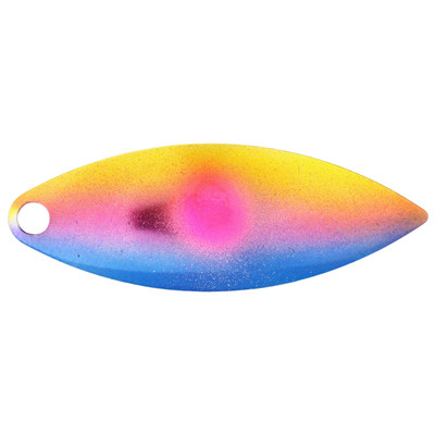 Character Lures Premium Willow Blades Oil Slick Pink Dot