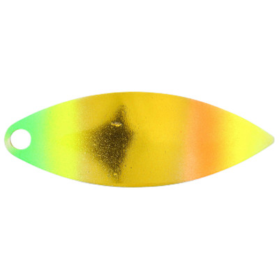 Character Lures Premium Willow Blades Gold Rasta