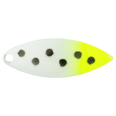 Character Lures Premium Willow Blades Mellow Yellow