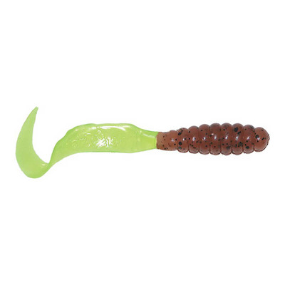 Mister Twister Teenie Carolina Pumpkin/Chartreuse 2 20/Pk