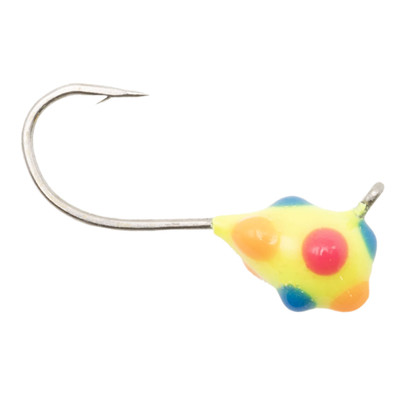 Clam CPT Confetti Drop XL Jig Chart Multi-Color Glow Dot
