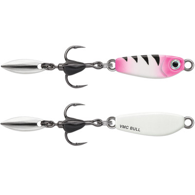 VMC Bladed Bull Spoon Glow Pink Squirrel