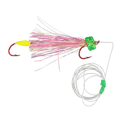 Mack's Koke-A-Nut Glo Chartreuse/Hot Pink