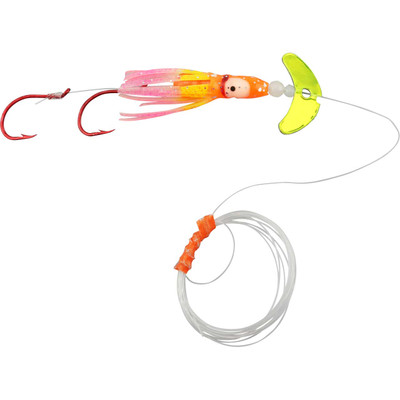 Mack's Cha Cha 1.5 Kokanee Squidder Chartreuse Mirror/Firetiger Glow
