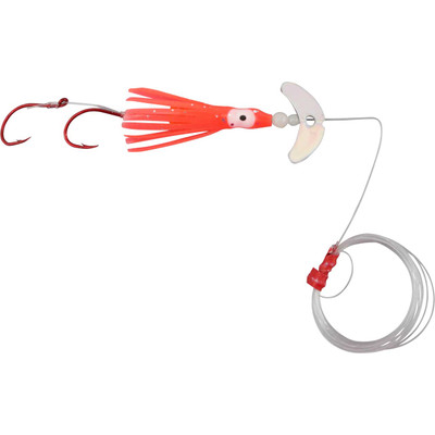 Mack's Cha Cha 1.5 Kokanee Squidder Silver Mirror/Hot Pink Glow