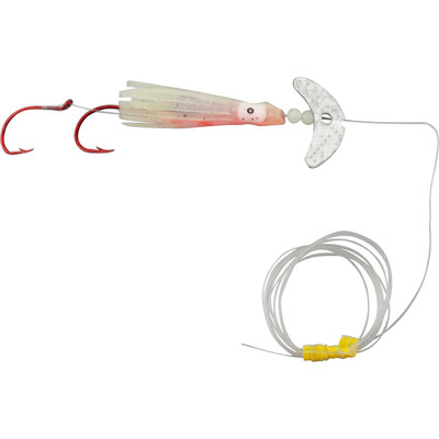Mack's Cha Cha 1.5 Kokanee Squidder Silver Sparkle/Firefly Glow