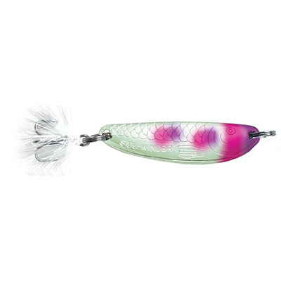 Acme Tackle Ice-Winder Flutter Spoon Barbie - Moonshine Glow