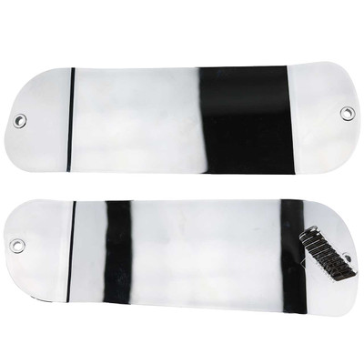 Shortbus Super Series Flashers - Single Fin Chrome Dipped Mirror Chrome