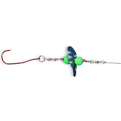 PK Lures Vortex Jr. Live Bait Spinner Rig Blue