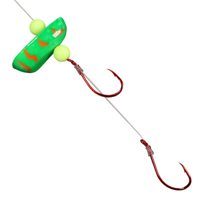 PK Lures Wobbler Live Bait Rig Lime Green