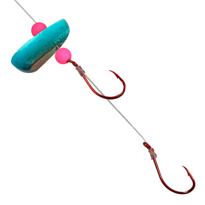 PK Lures Wobbler Live Bait Rig Blue Hologram