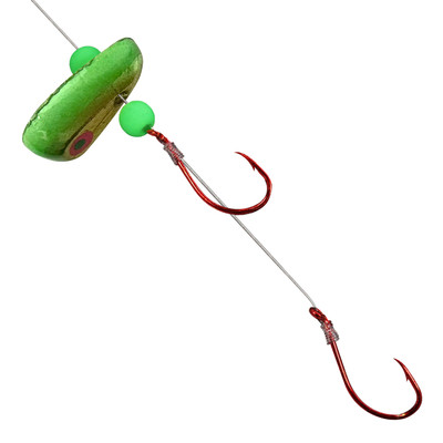 PK Lures Wobbler Live Bait Rig Chartreuse