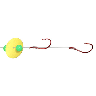 PK Lures Dakota Disc Live Bait Spinner Rig Yellow