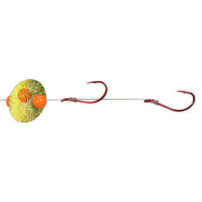 PK Lures Dakota Disc Live Bait Spinner Rig Gold