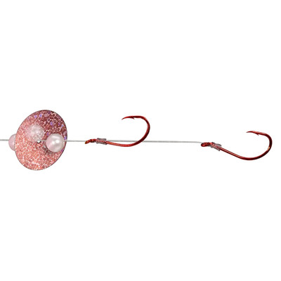 PK Lures Dakota Disc Live Bait Spinner Rig Pink