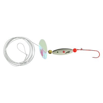 PK Lures Pro Series Reeff Rig Hologram White