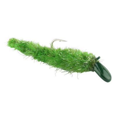 Kenders Tungsten Big Juicy Leech Olive Green - Olive Green