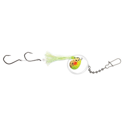 Luhr-Jensen Jensen Spin 3.5 TechSet Flash Gold Chartreuse Orange Dot