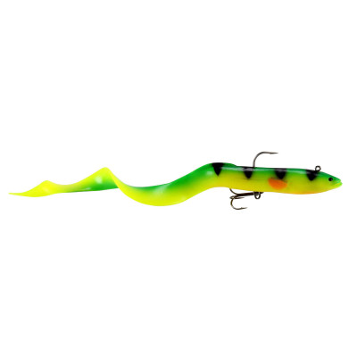  Savage Gear Real EEL Pre-Rigged Fishing Bait, 1 1/3 oz, Black  Green Pearl, Realistic Contours & Movement, Durable Construction, Dual Hook  Configuration, Available in 3 Sizes (8-16) : Sports & Outdoors