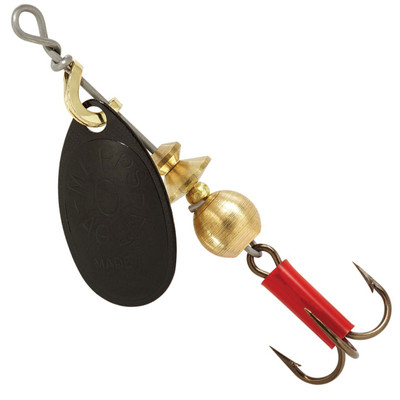 Mepps Plain Aglia Spinner Black