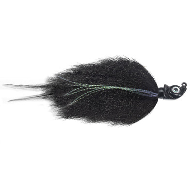 Northland Minnesota Mullet Hair Jig Black