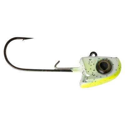 Great Lakes Finesse Hanging Head Chartreuse Shad