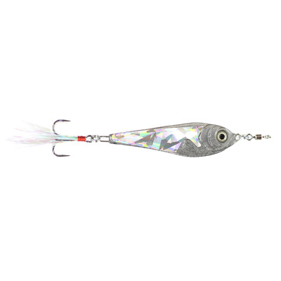 Nichols Lures DUH Jigging Spoon Shattered Glass Silver
