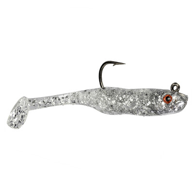 Strike King Homing Minnow Swimbait - 4" Carolina Chrome