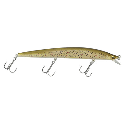 Megabass Great Hunting 120 Jerkbait FA Brown Trout