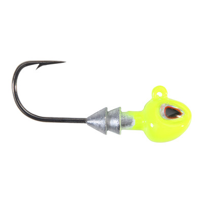 Berkley Fusion19 Hybrid Jighead - Size 4 Chartreuse