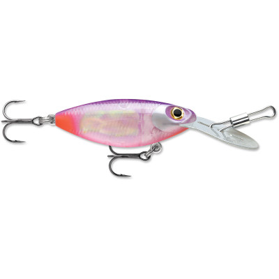 Brad's Wigglers Crank Bait, Silver Holograph/Black/Orange