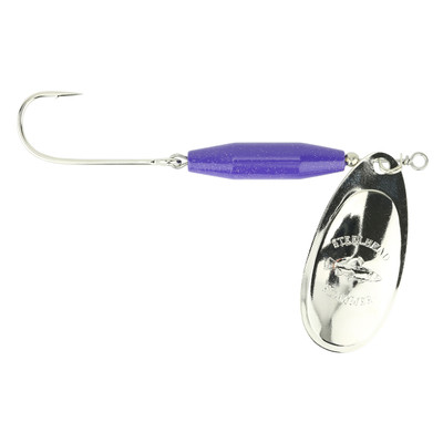 thumbnail image 2 of Yakima Bait Flash Glo Casting Spinner 3/8 Oz Nickel Pink 2 of 14